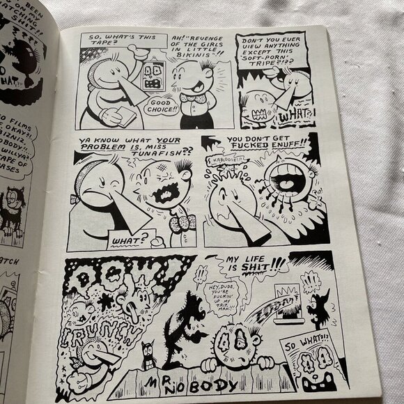 Go Naked #1 Last Gasp 1993 Adult Comic Zine Featuring Groening & More - Picture 12 of 16